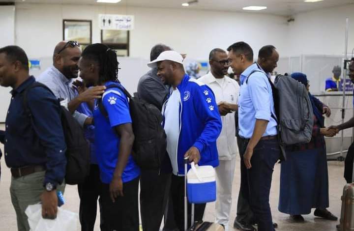 الهلال يصل الخرطوم وسط استقبالات حاشدة