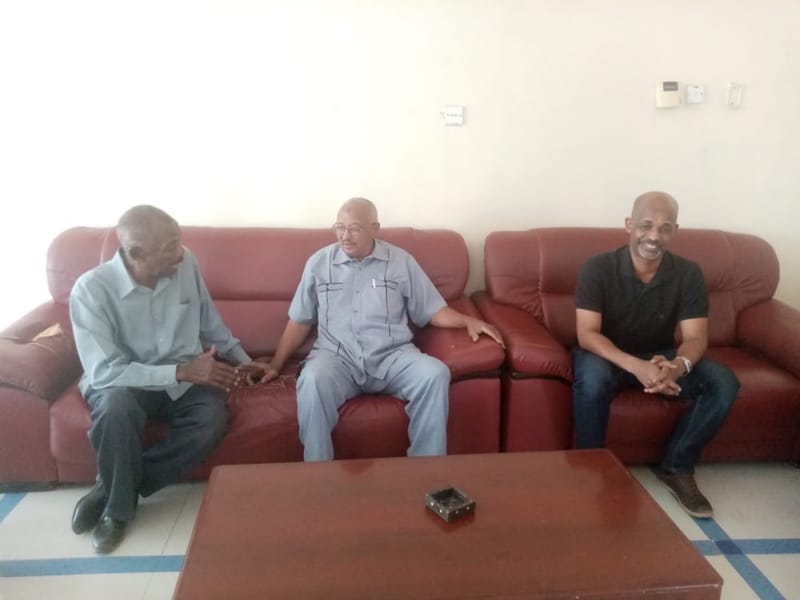 وصول وفد الاتحاد السوداني للبراعم والناشئين والشباب إلى الأبيض
