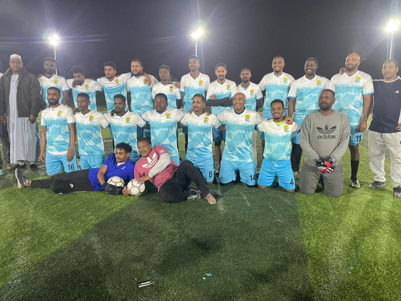 في افتتاح دورة الأشراف بالرياض  بنا يكتسح ود نميري برباعية