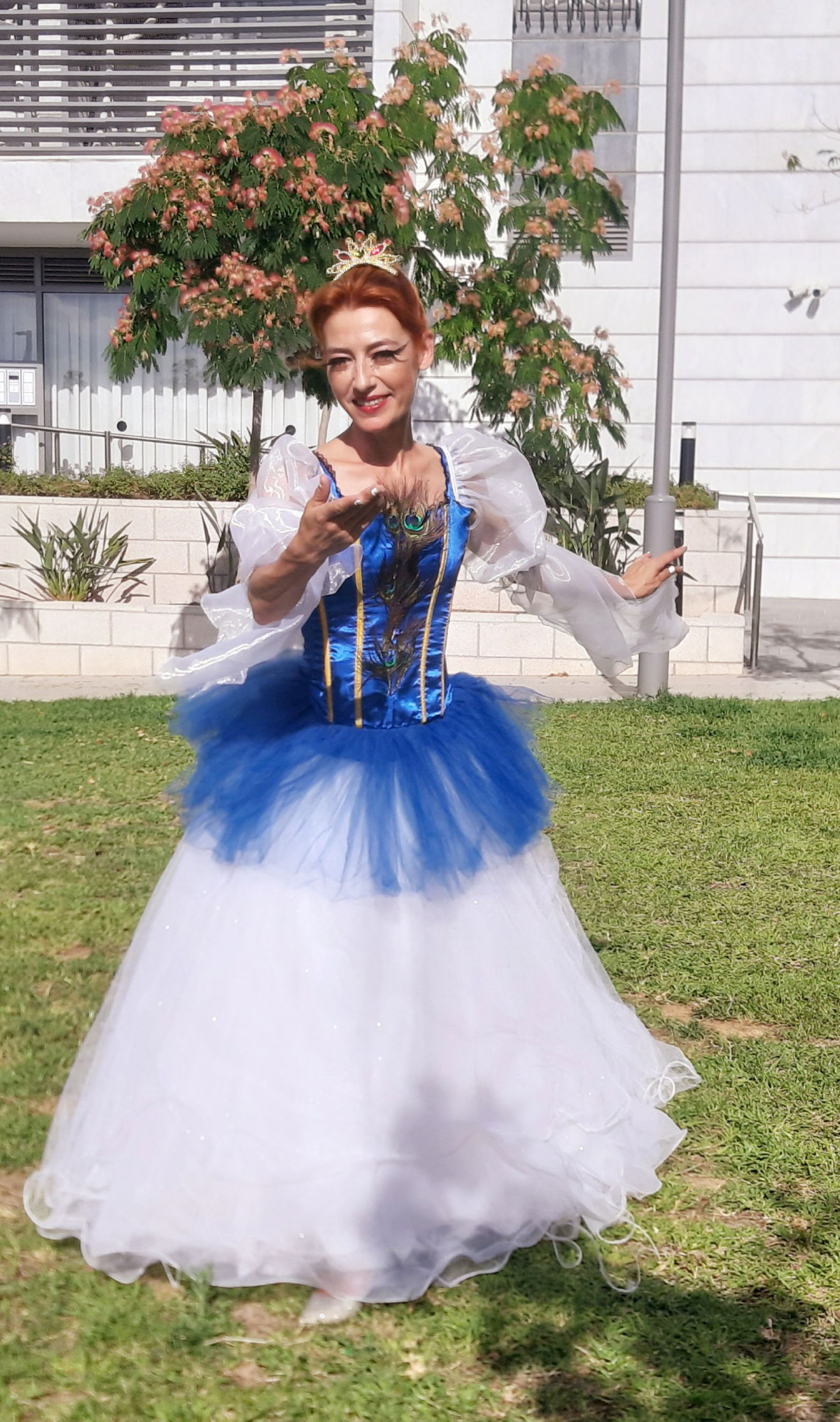 דמות שטח אינטראקטיבית\מפעילה + בלוני צורה