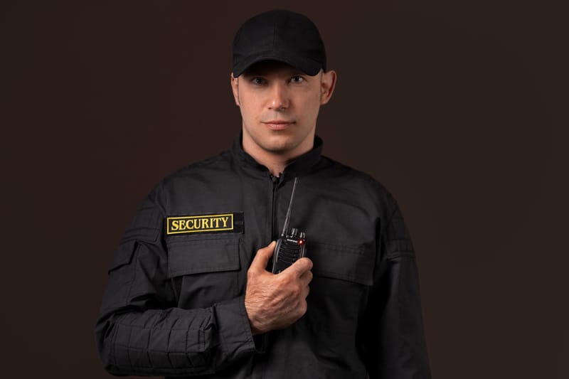 What types of businesses or events commonly hire security guard services in Melbourne?