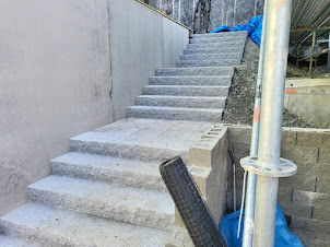 Murar, trappor och finplanering