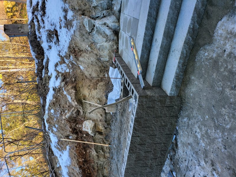 Murar, trappor och finplanering