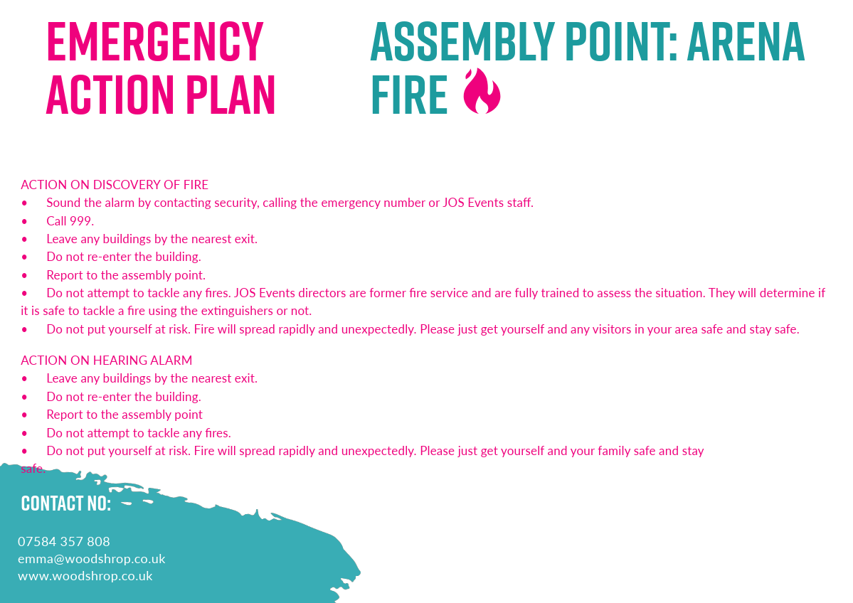 Emergency action plans