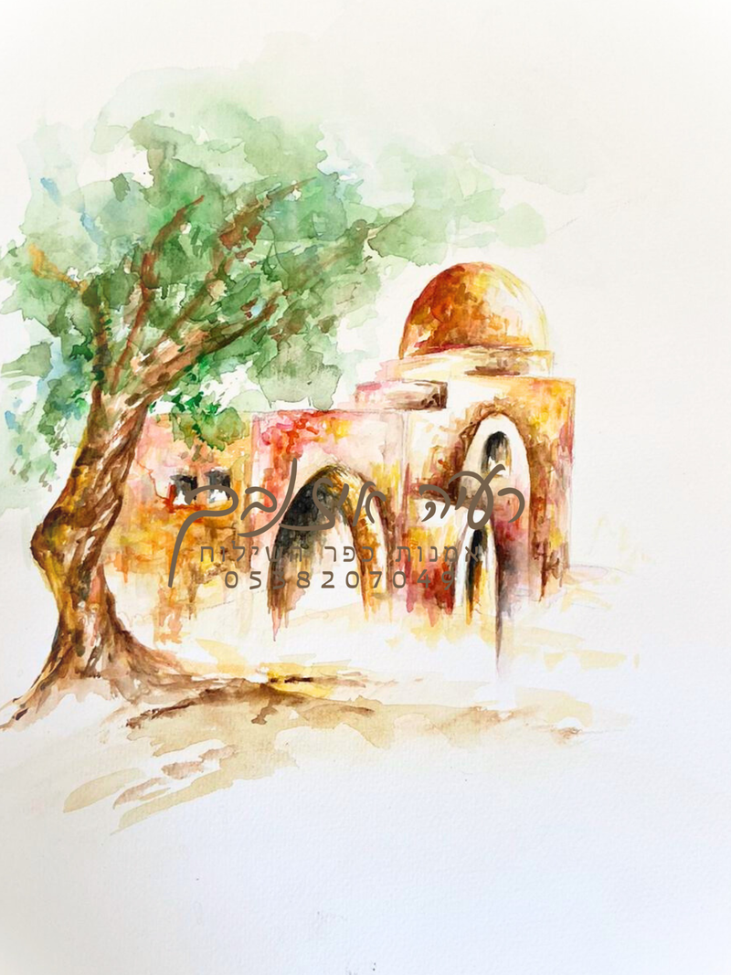 והוא יושב ומחכה לו