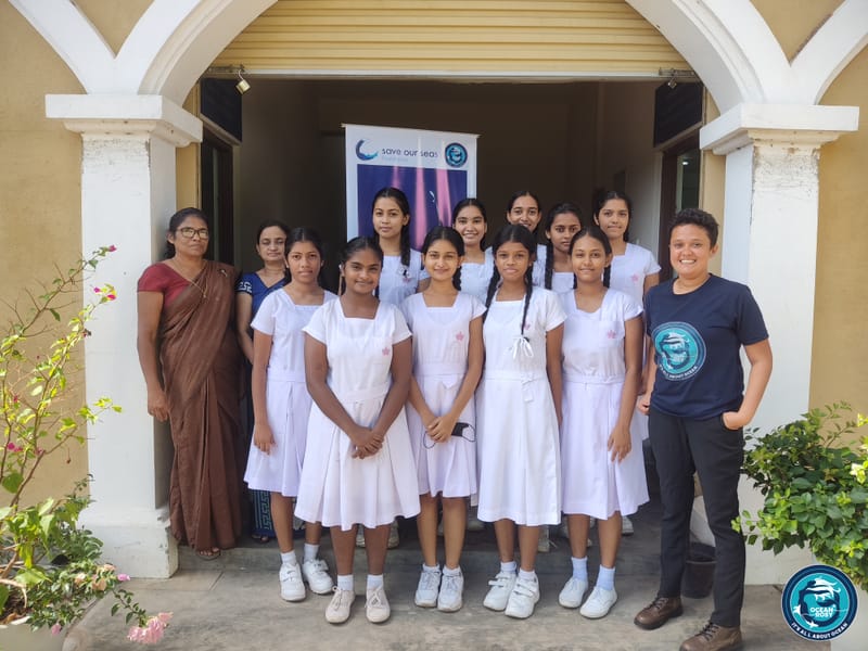 🌊Empowering Girl Marine Leaders from School Level: Seminar on Shark and Ray Conservation🌊🦈