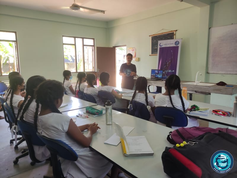 🌊Empowering Girl Marine Leaders from School Level: Seminar on Shark and Ray Conservation🌊🦈
