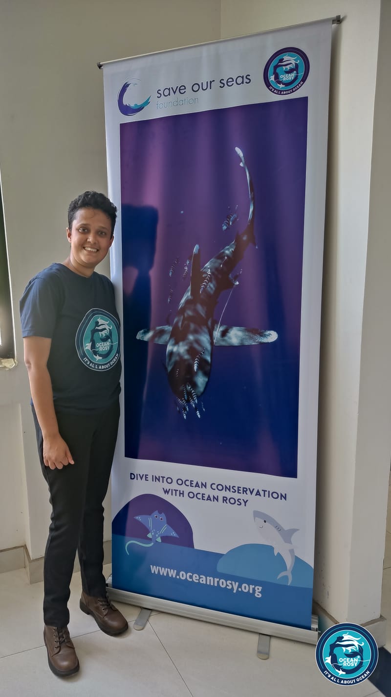 🌊Empowering Girl Marine Leaders from School Level: Seminar on Shark and Ray Conservation🌊🦈