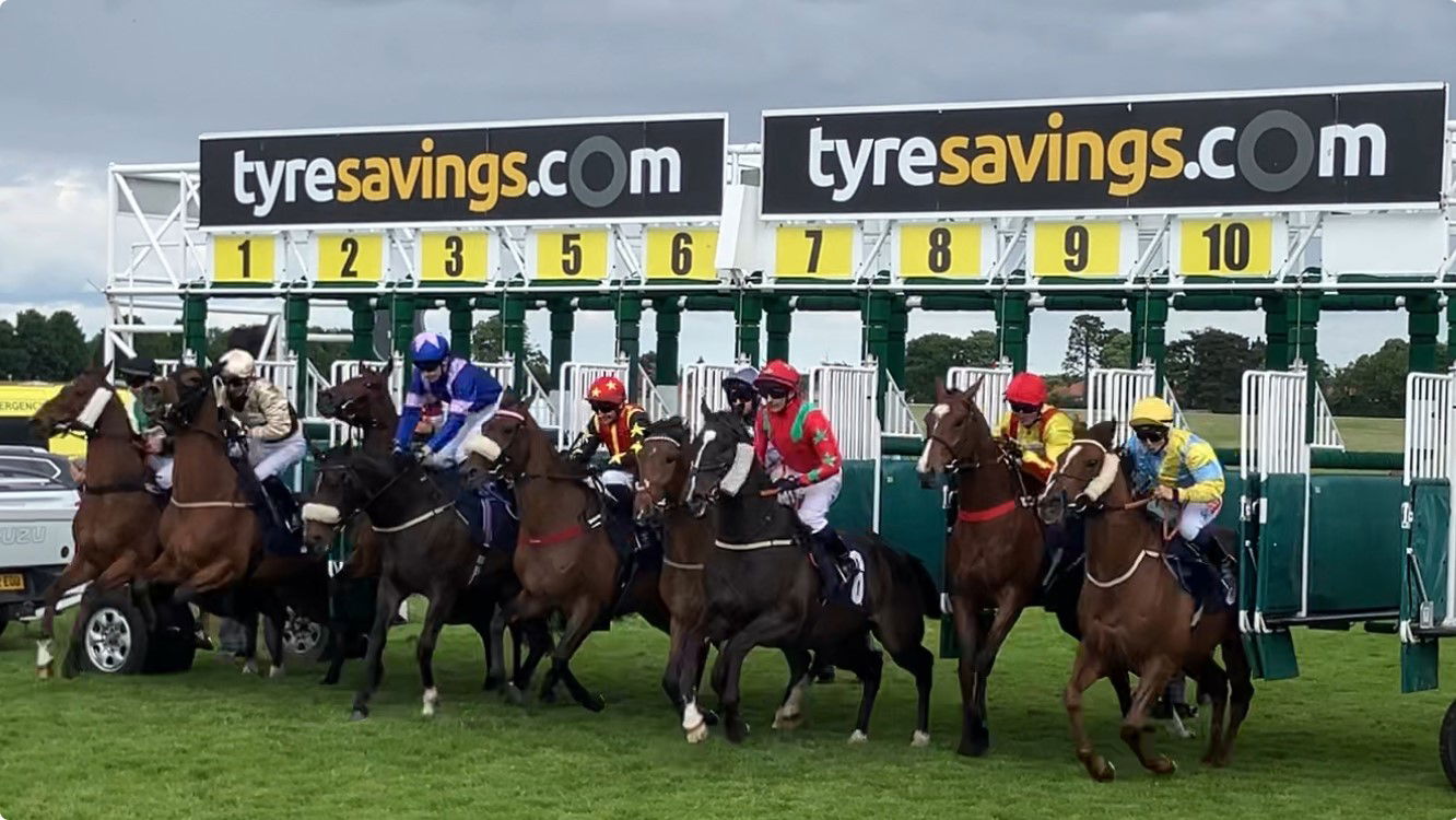 The Start of the 16.40 at Beverley - 29th May 2024