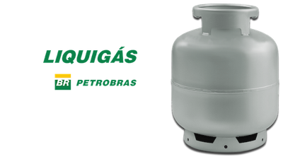 Botijão de gás.