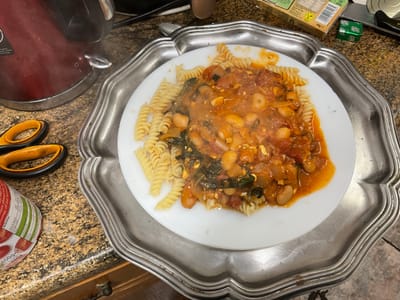 Ivor’s Daily Gallivant

Wednesday October 25, 2023

It was cold and damp when I woke up this morning. The rheumatism in my right knee and ankle ached. It had been cold the previous night and unable to sleep I’d found another blanket. Finally, after some deliberation I got up for a blood test in Blackfield.

I ran to save time and for exercise and arrived in good time. After my blood test I had breakfast at Wendy’s Café and caught the bus home. And ran from the bus stop to my bungalow.

I felt great after my run and thought about what to do with the rest of the day and the weekend. I could think of loads of things I should do that were interesting and important but nothing that I wanted to do. Before I knew it the morning had gently turned into afternoon, and I had nothing to show for the time which had passed. ‘Who says it’s so marvellous to spend your time productively?’ I wondered.

Clearly, I just wasn’t in the mood to goad myself into action. An entirely normal state of affairs. ‘What’s the point in keep on, keeping on?’ There was no one to nag me, whatever I did it was okay.

But I wanted to do something. (Well theoretically)

‘I shall seek out fun and adventure’. I decided but the question was how to go about it on a dull Wednesday afternoon with only myself for company.  My solution was trying out a new recipe from the Veg World email which I receive, and it was delicious, simple and quick to make with low cost ingredients. It consisted of a tin of better beans, a tin of chopped tomatoes, onion, garlic, chilli flakes, a vegetable stock club, oregano, salt, pepper, a splash of lemon juice, and feta cheese. And was eaten with pasta.

Cooking and eating are one of my great joys in life, and after I’d eaten and the exercise of running to the shop for the ingredients. I felt amazing.