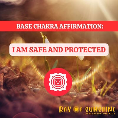 Let's feel stable and grounded - Our base chakra