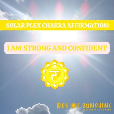 Let's have confidence and power - Our solar plex chakra