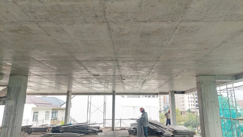 Sàn phẳng không dầm NEVO: Công nghệ xây dựng hiện đại mang đến giải pháp tối ưu cho kiến trúc sàn phẳng không dầm