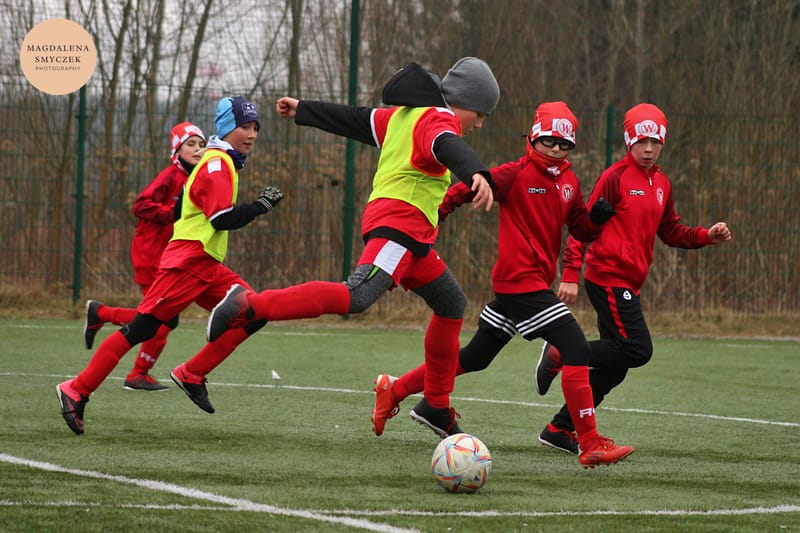Sparing orlików z KS Wielopole