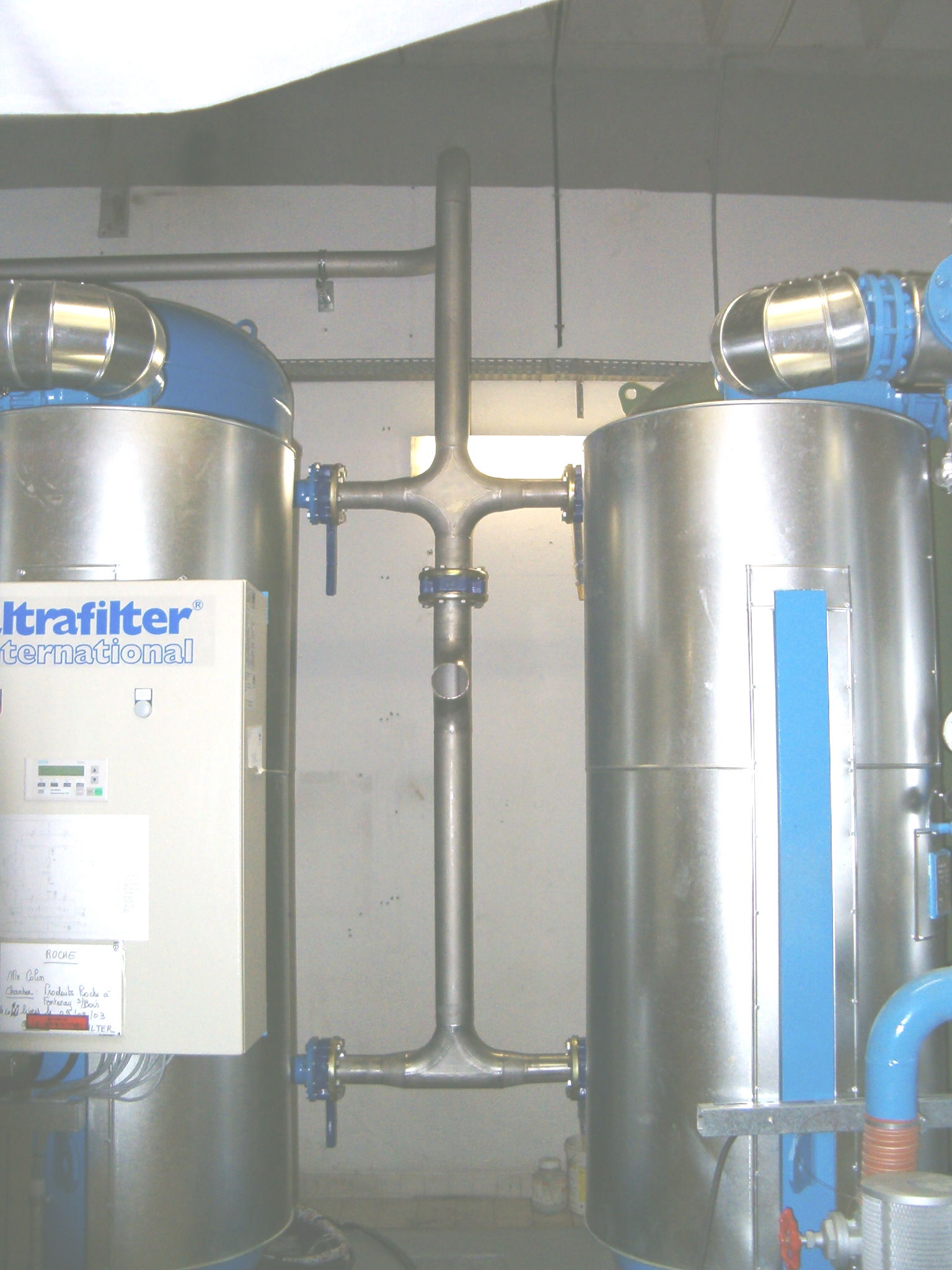 Réseau air comprimé