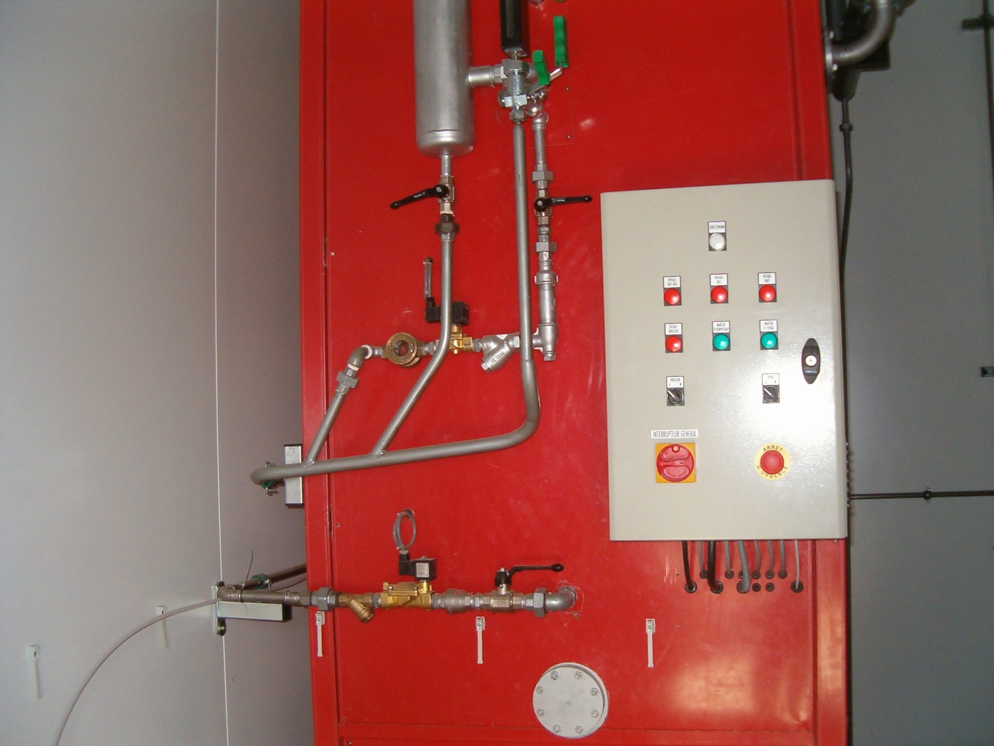 Chaudière vapeur basse pression Ecquevilly