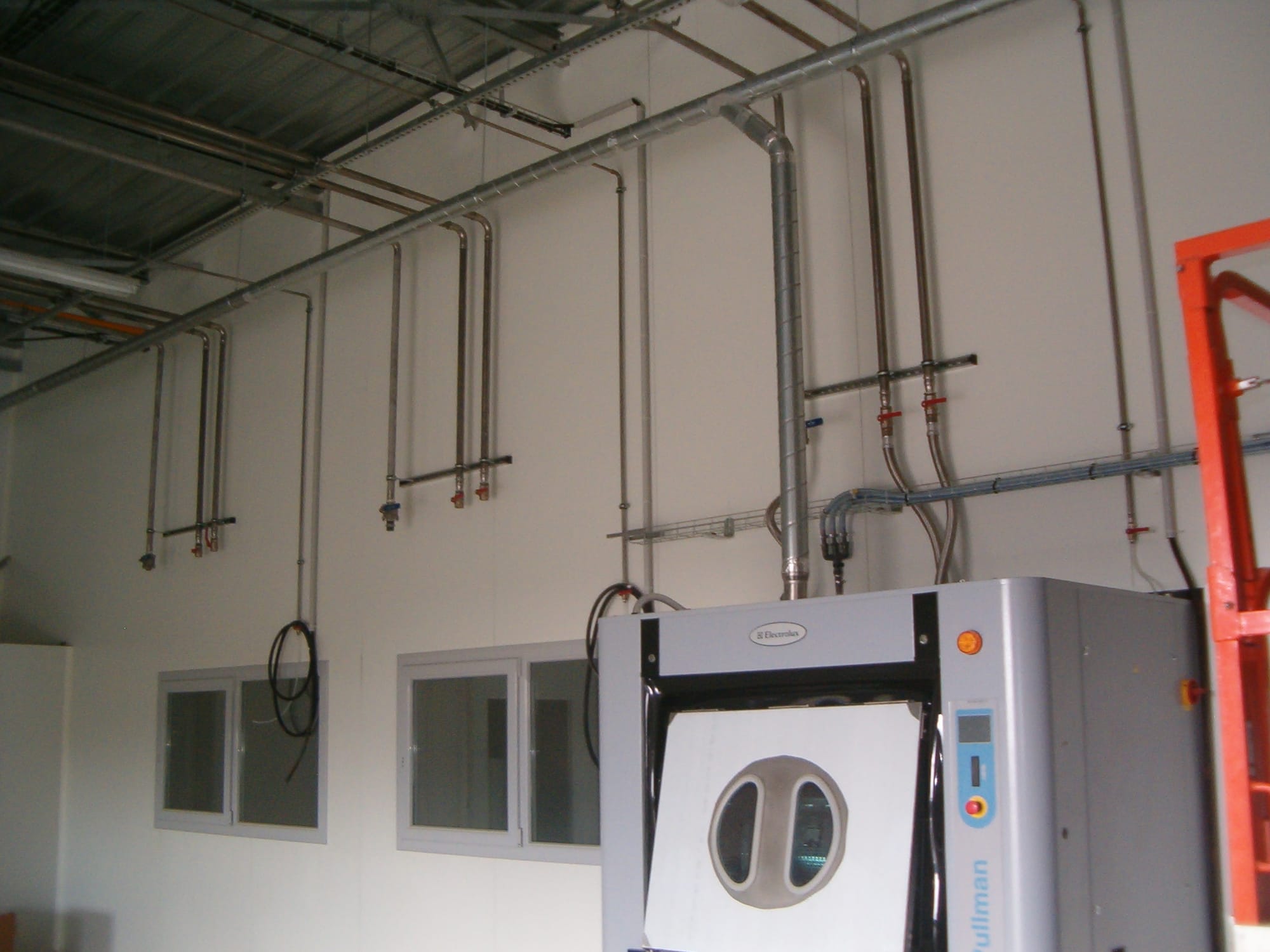 Distribution laveuses Bourg-hachard tuyauterie serti