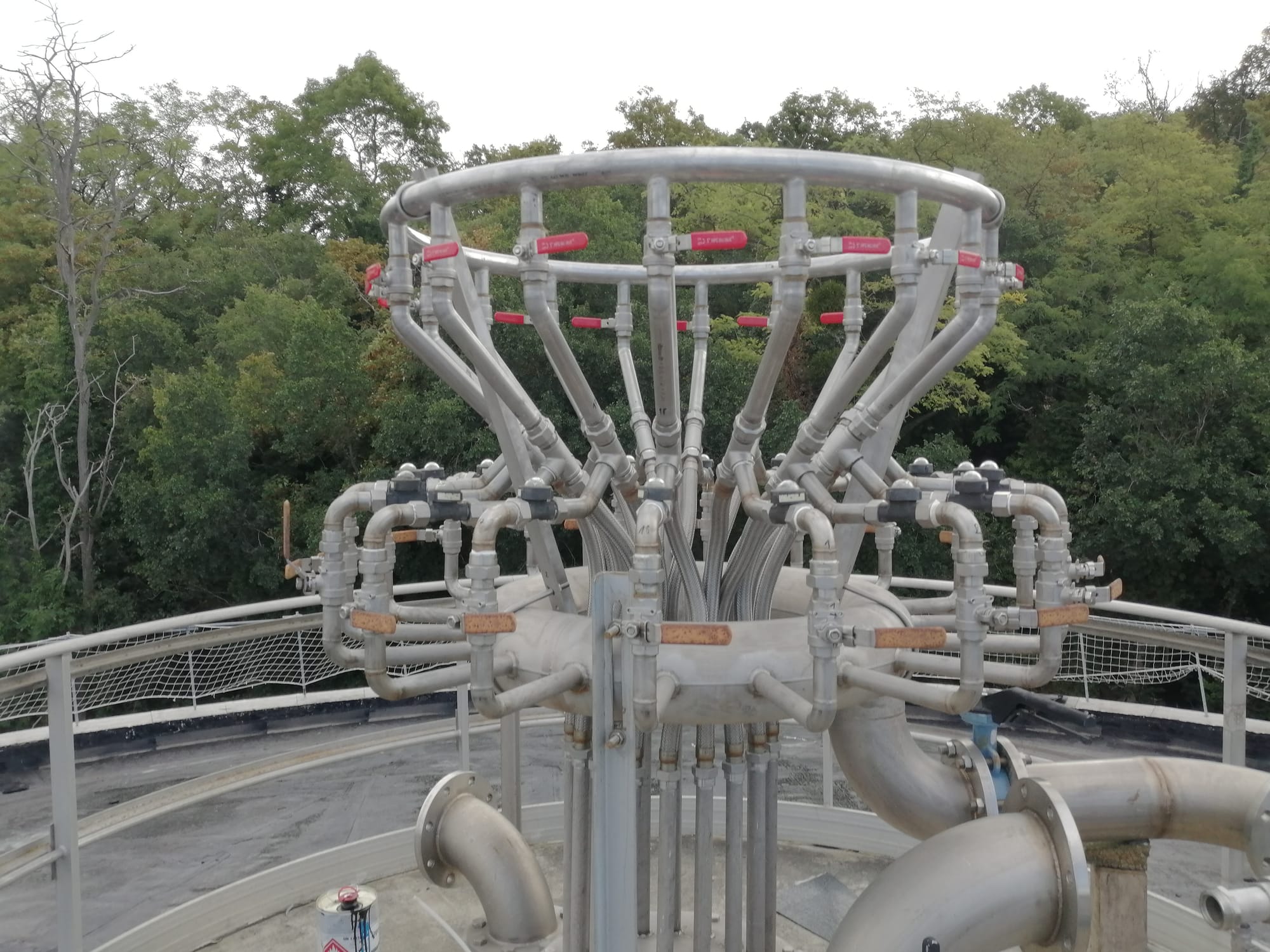 Veolia Couronne d'injection d'eau Neuville sur oise