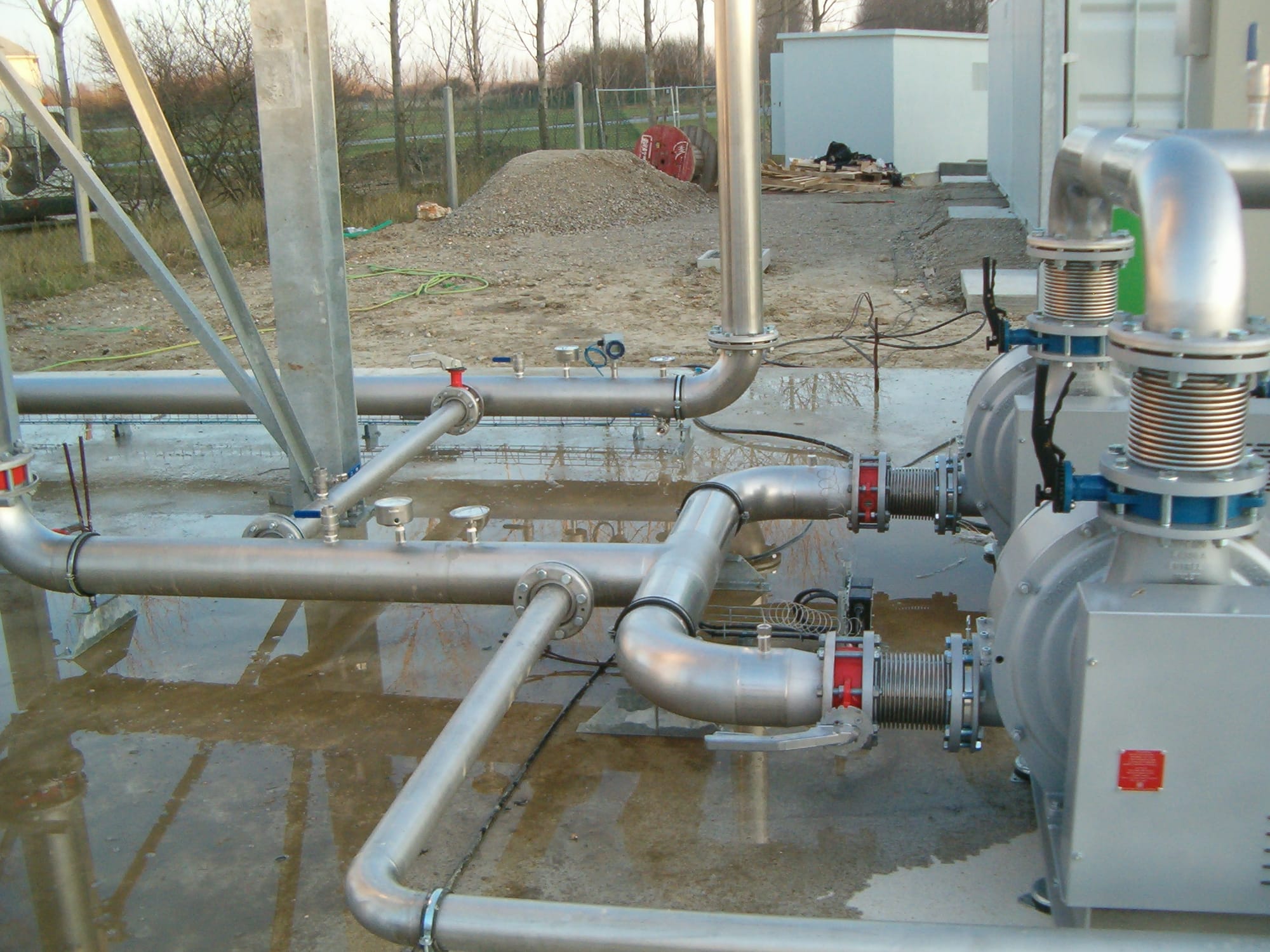 Biogaz : Etares pond de Normandie