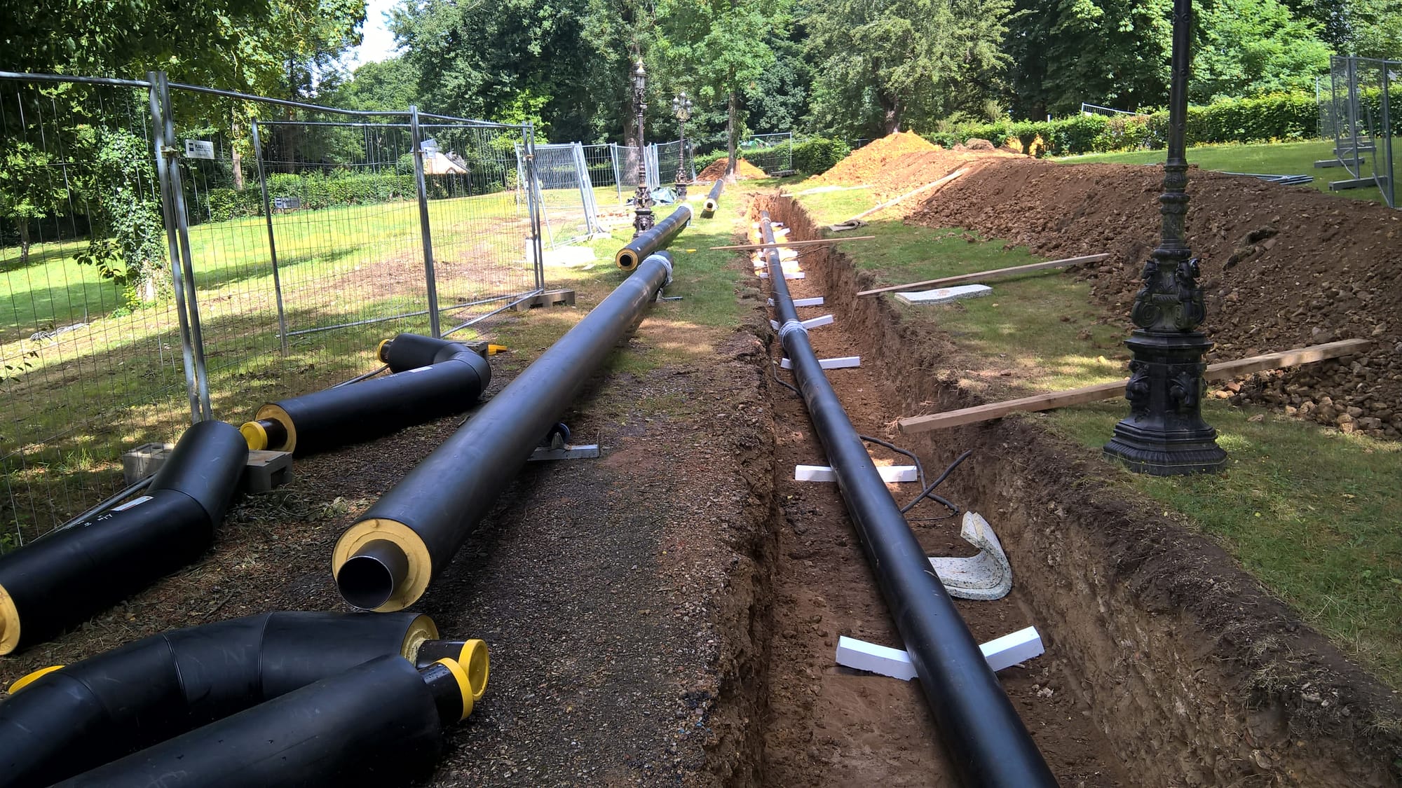 Réseau de chaleur L' école des roches