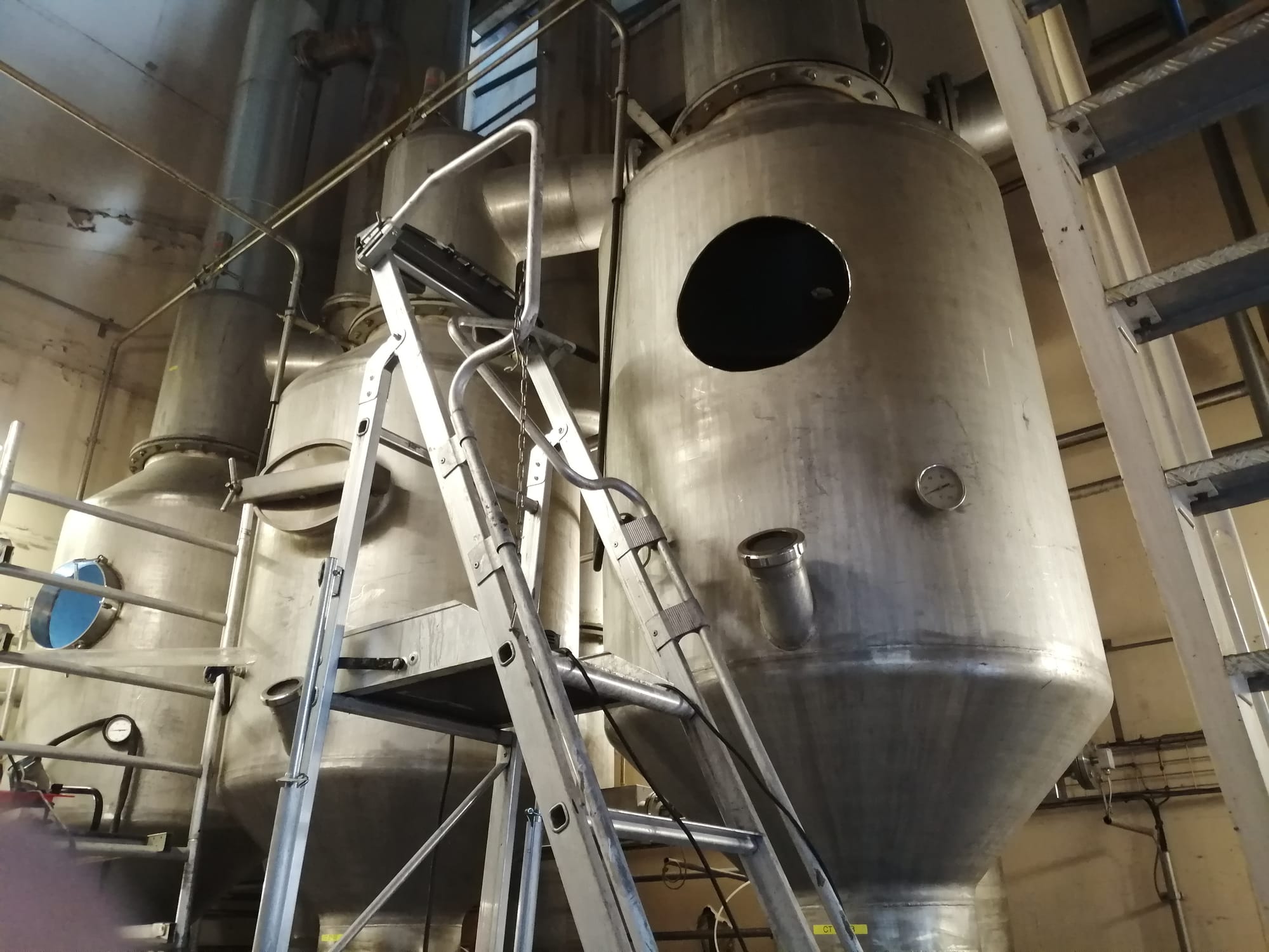 Remplacement trous d'homme