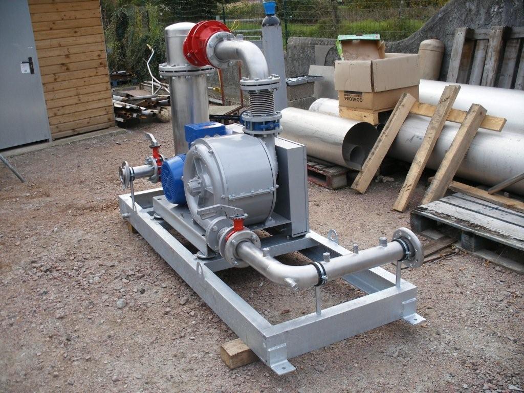 Skid surpresseur biogaz