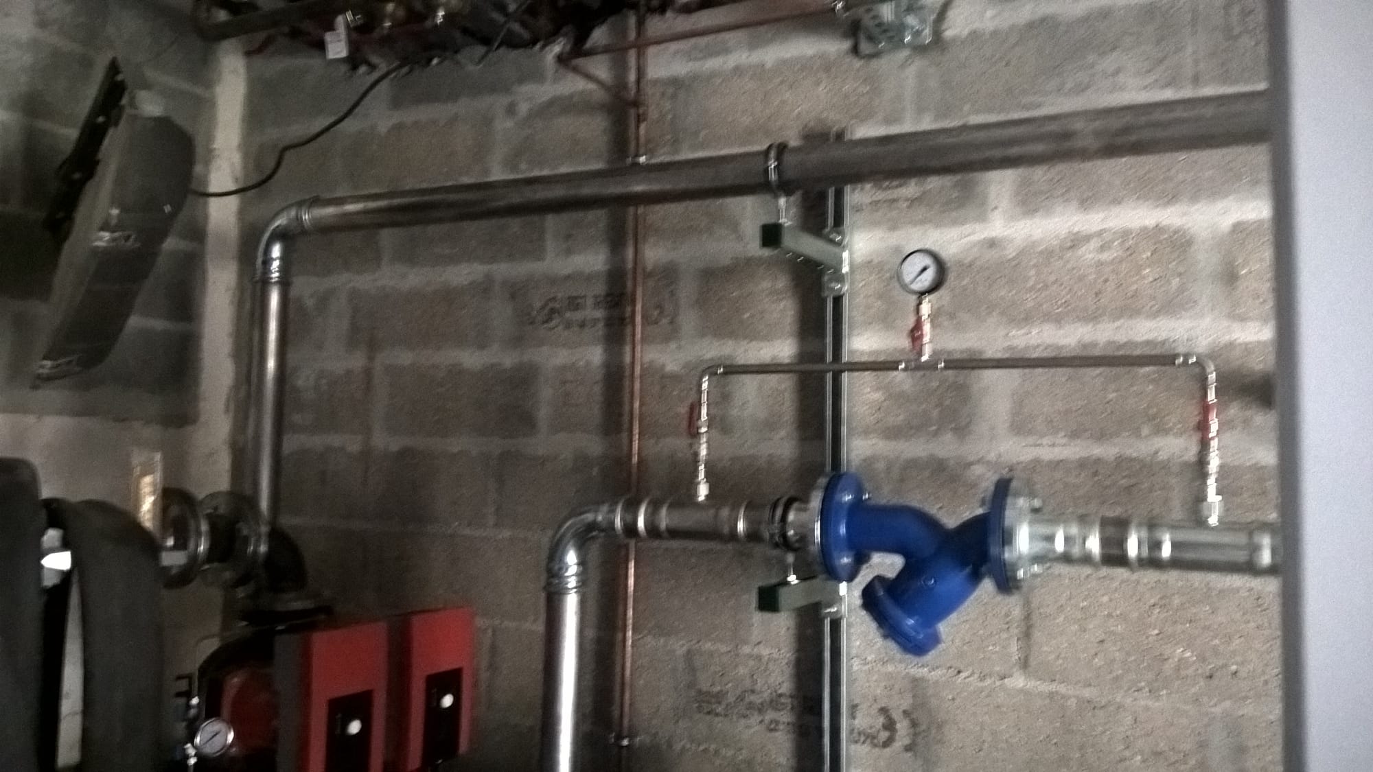 Sous station tuyauterie serti