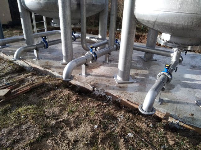 Traitement des eaux Thullay DN 125