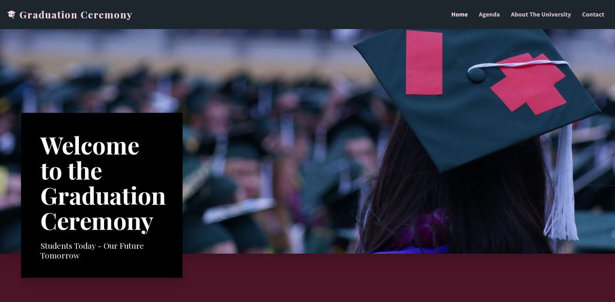 Graduation Ceremony