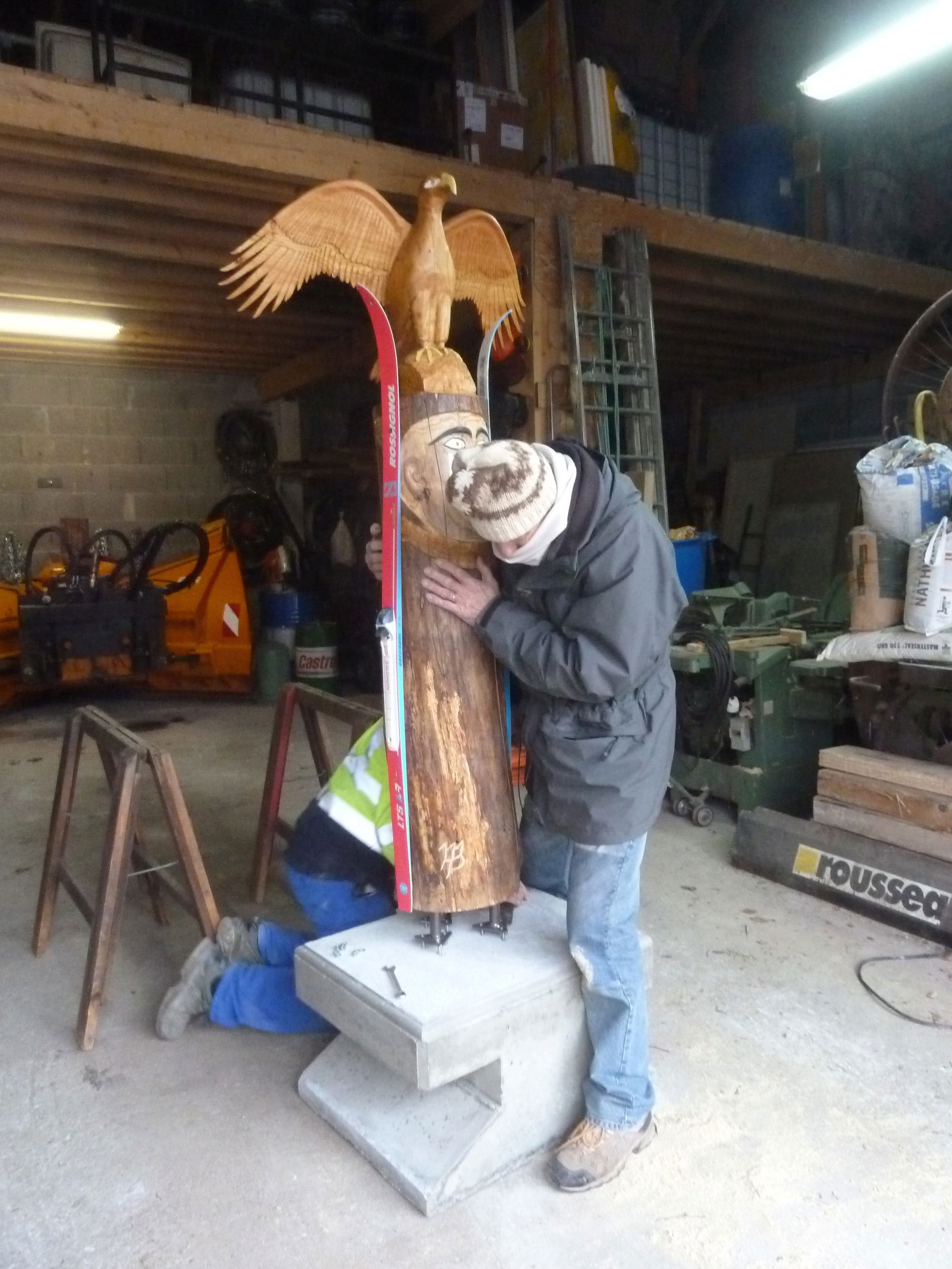 Totem des skieurs