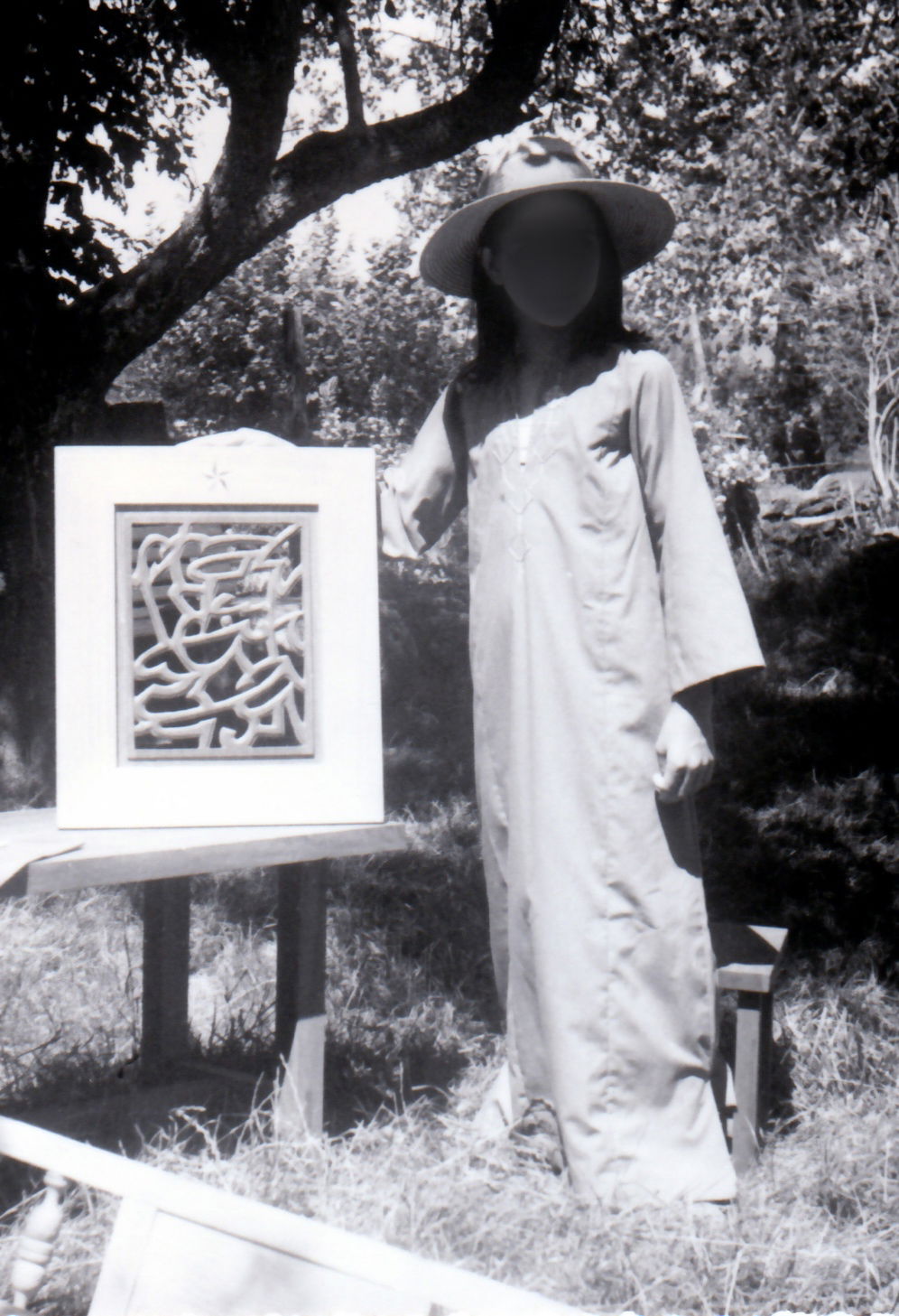 ### Première sculpture : tableau ajouré
