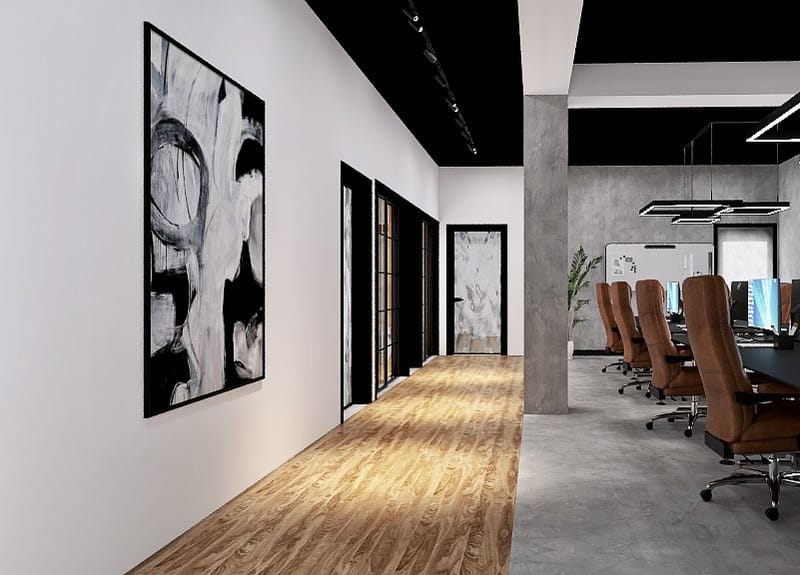 Adaptação de apartamento em escritório