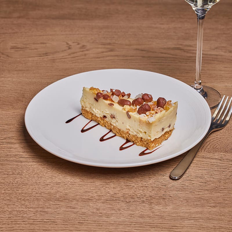 Honeycomb Smash Cheesecake