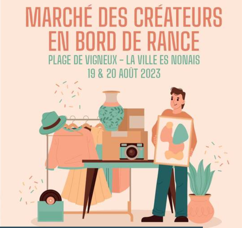 Marché de créateurs 1ère édition à la Ville es Nonnais