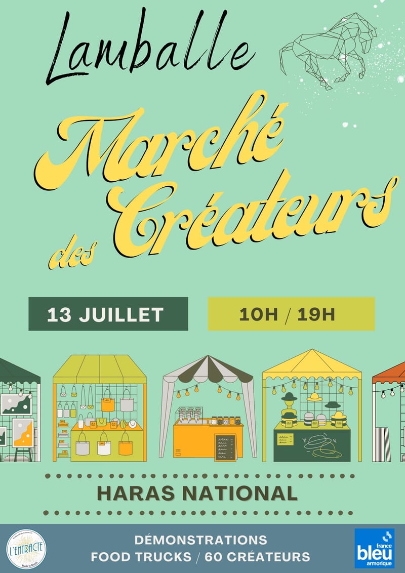 Marché de créateurs Haras de Lamballe