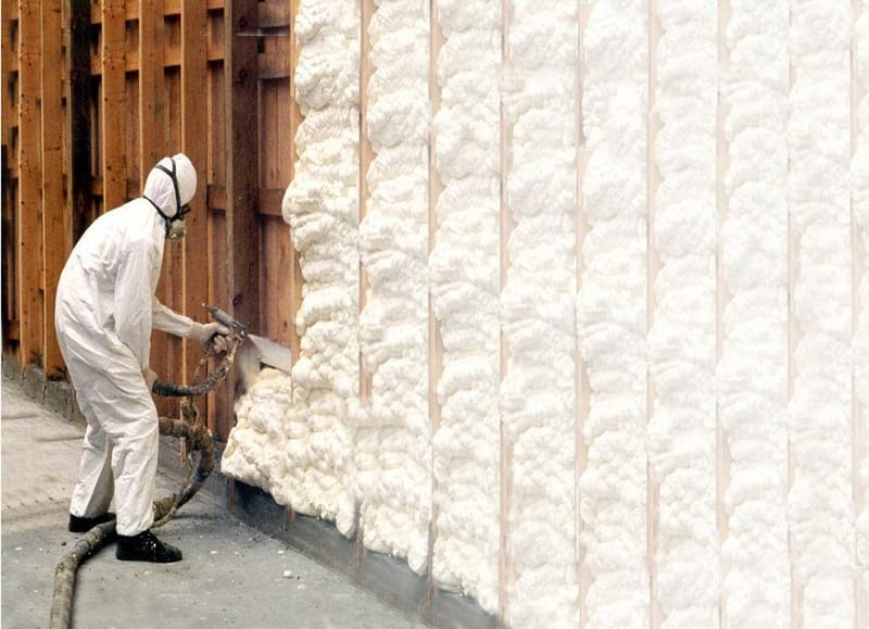 Blow insulation