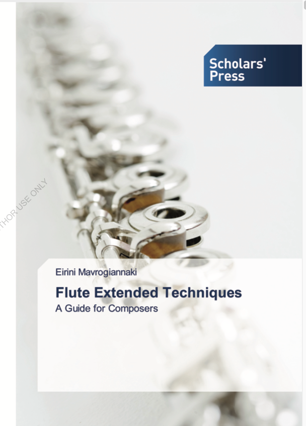 Flute Extended Techniques: A Guide for Composers