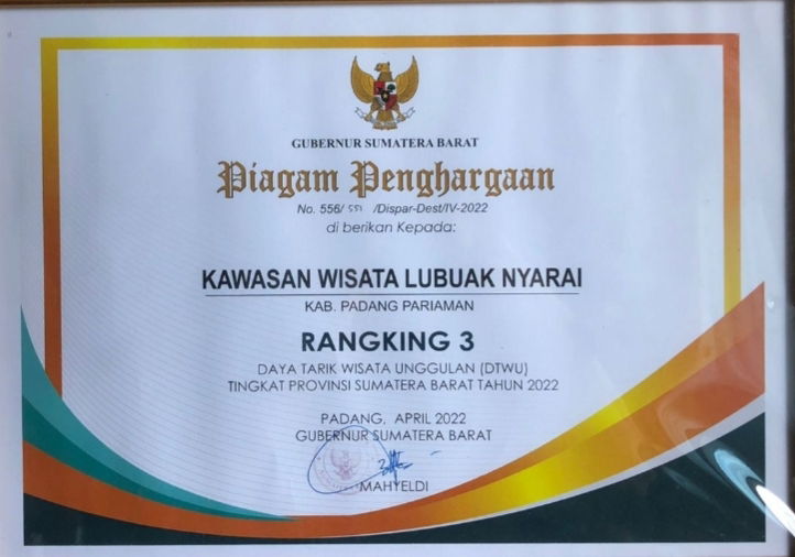 Juara 3 DTWU Unggulan Sumbar Tahun 2022