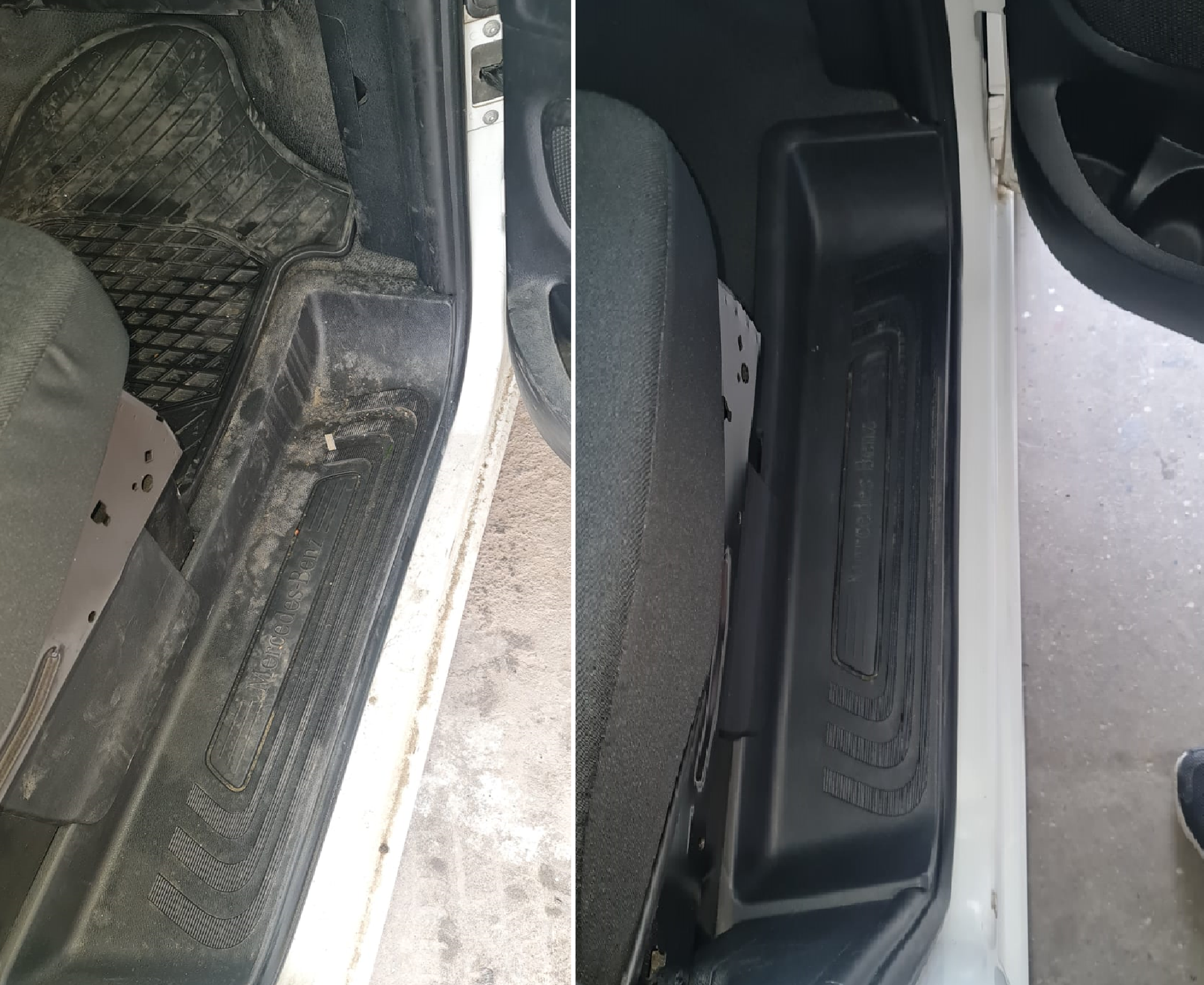 Praguri inainte / dupa curatare