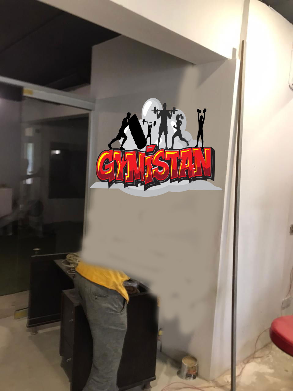 Graffiti Time lapse Gymistan