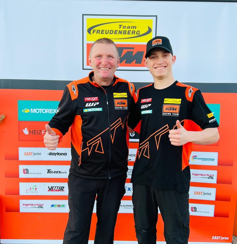 Oliver Svendsen with Team Freudenberg in IDM 2024!!!!!!