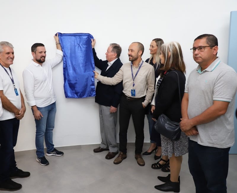 Battistello participa da inauguração da UBS Padre André Carbonera