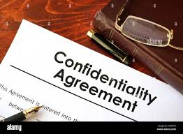 Non disclosure agreement