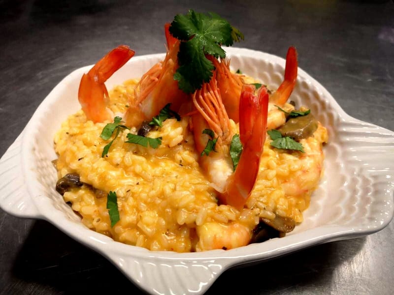 Risoto de Camarão