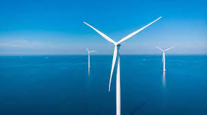 Wind energy as renewable energy source (Wave Current, Tidal salinity are no effective alternative till now).