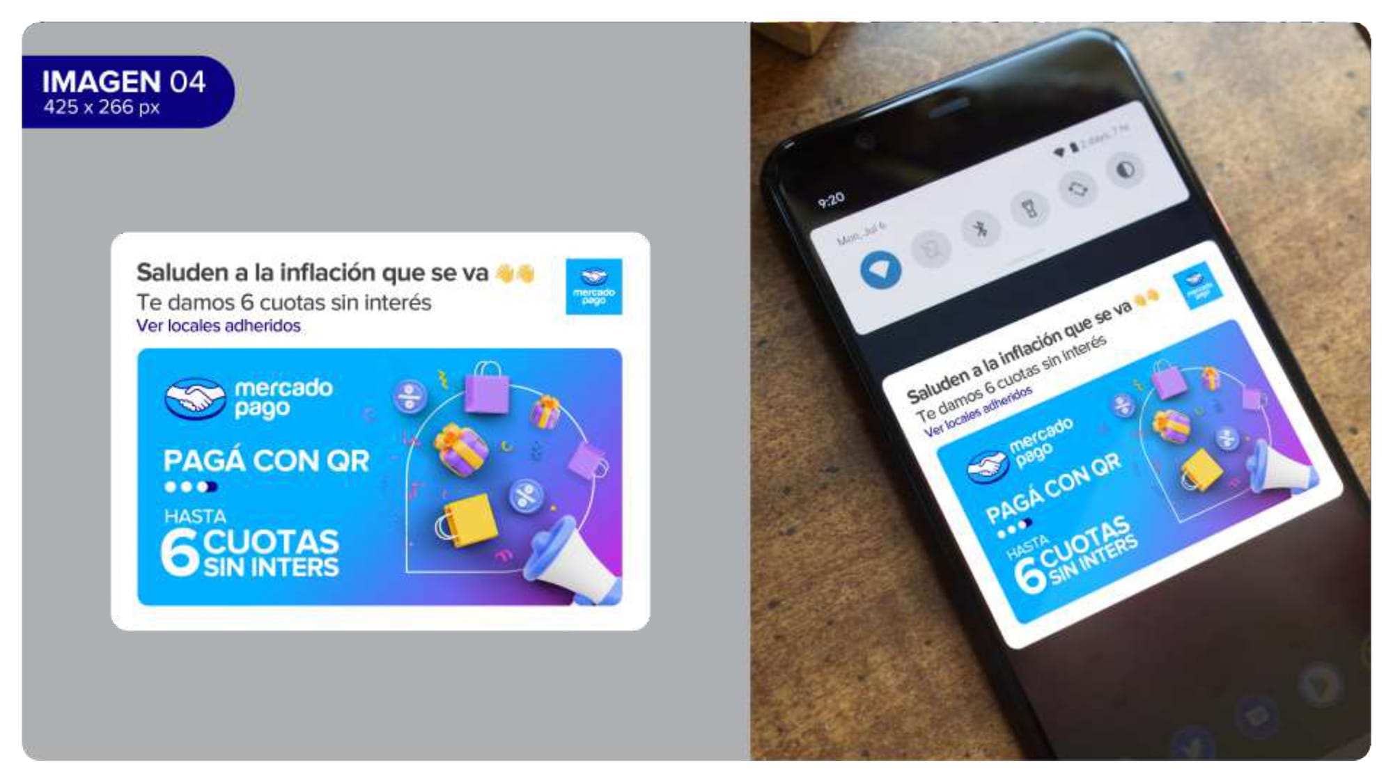 Campaña Push localizada 