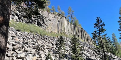 Ruby Lake - Garnet Lake - Devils Postpile - Red´s Meadow / 23.08.