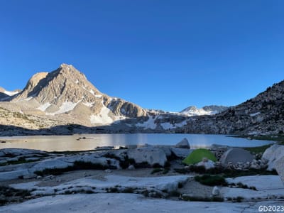 South Fork San Joaquin River⁩ / Evolution Vally / McClure Meadow / Sapphire Lake / 29.08.