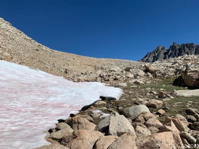 Bishop Pass Trail - Duty Basin - Bishop Pass - Bishop / 31.08.